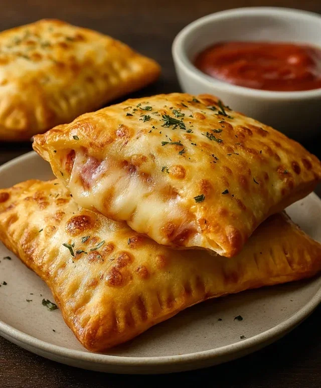 Cheesy Pizza Pockets