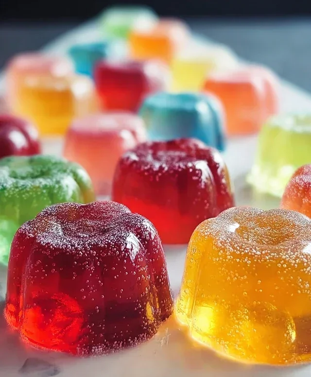 Boozy Jello Candy Melts