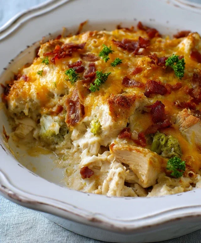 Easy Low Carb Chicken Casserole