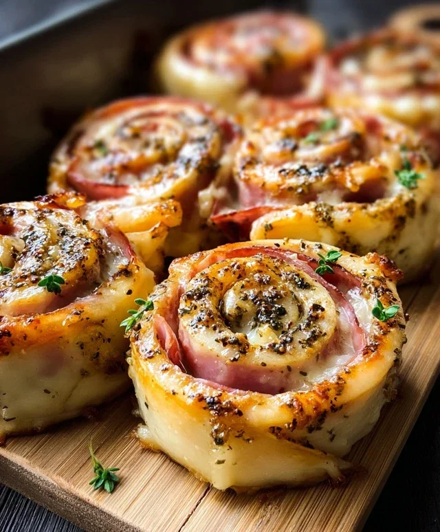 Beef Beef Ham and Cheese Pinwheels