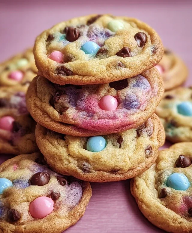 Easter Chocolate Chip Cookies