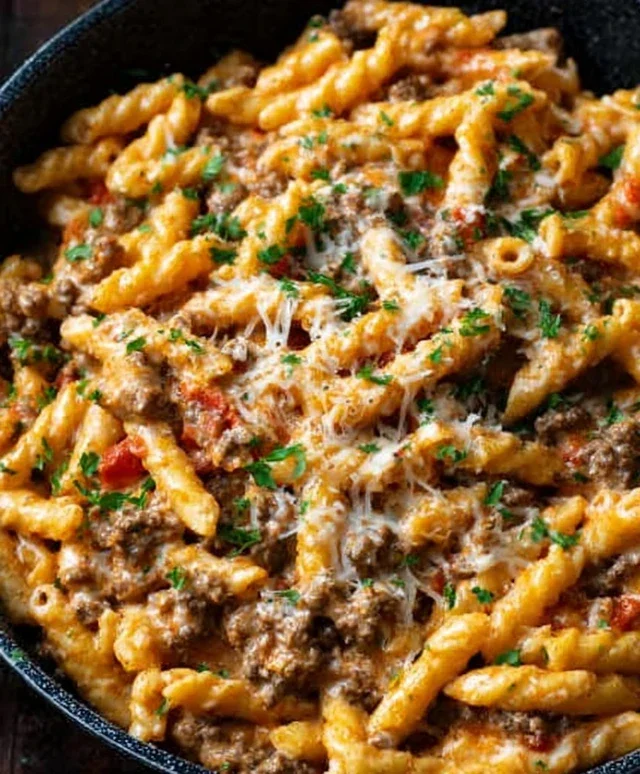 Creamy Beef Pasta