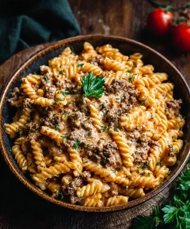 Creamy Beef Pasta