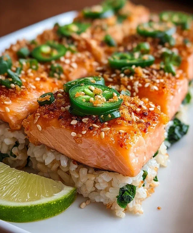 Salmon Crispy Rice