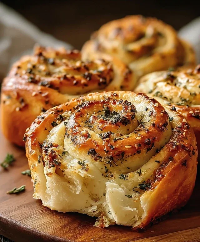Sourdough Herb and Cheese Rolls