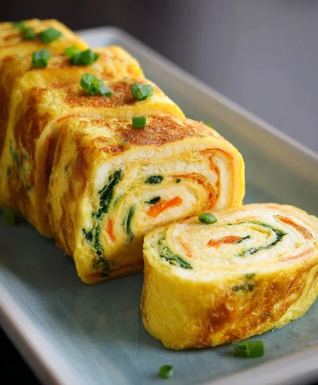 Gyeran Mari (Korean Rolled Omelette)
