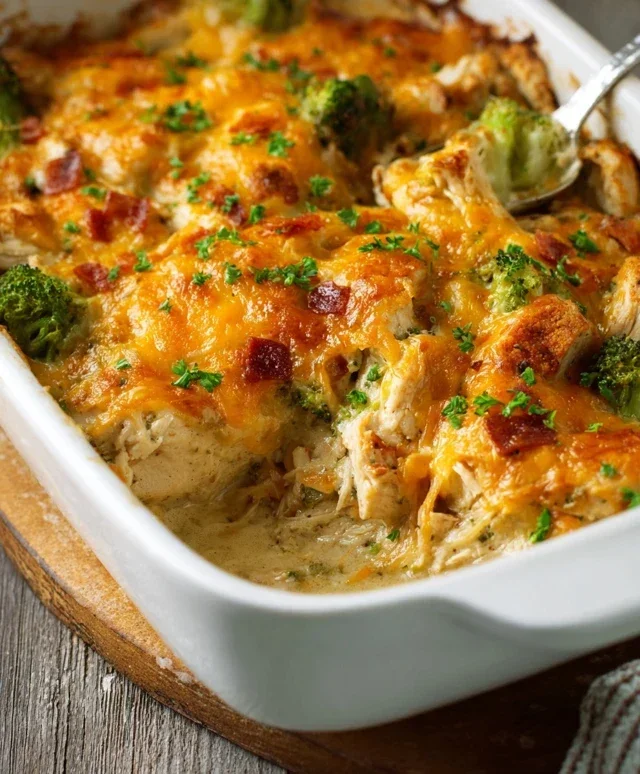 Easy Low Carb Chicken Casserole