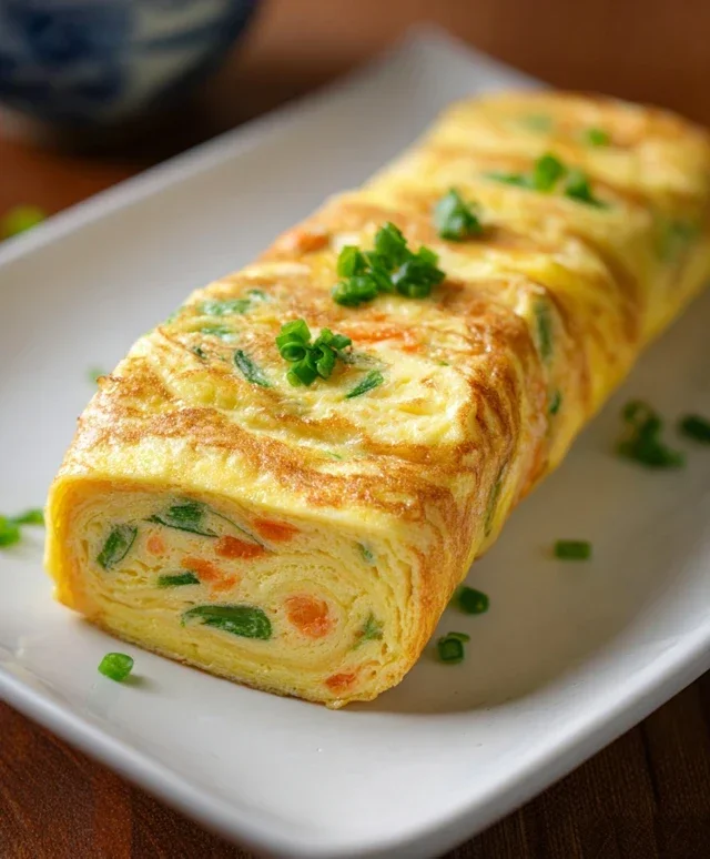 Gyeran Mari (Korean Rolled Omelette)
