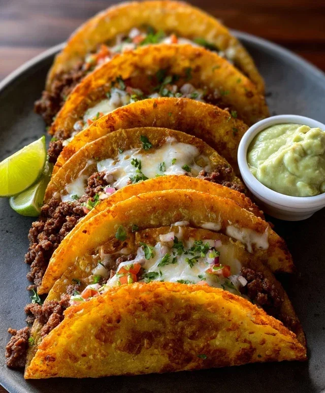 Crispy Ground Beef Tacos