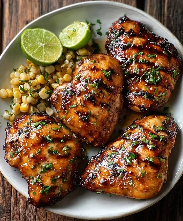 Grilled Hot Honey Chicken