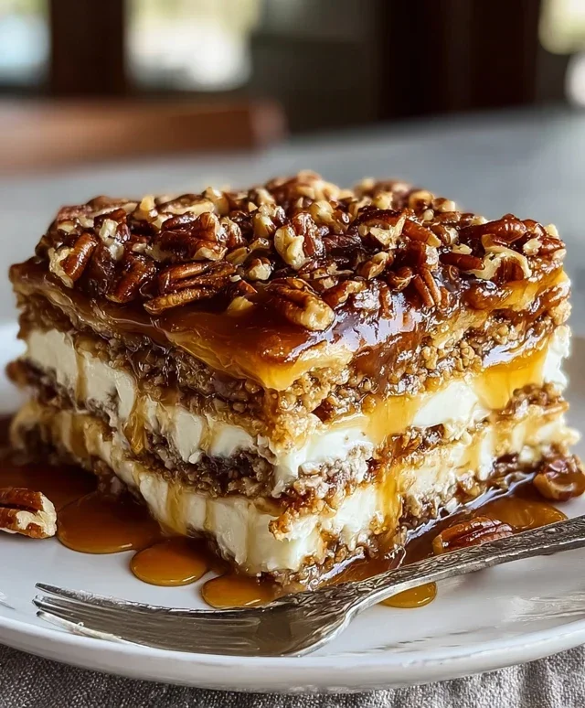 Pecan Pie Lasagn