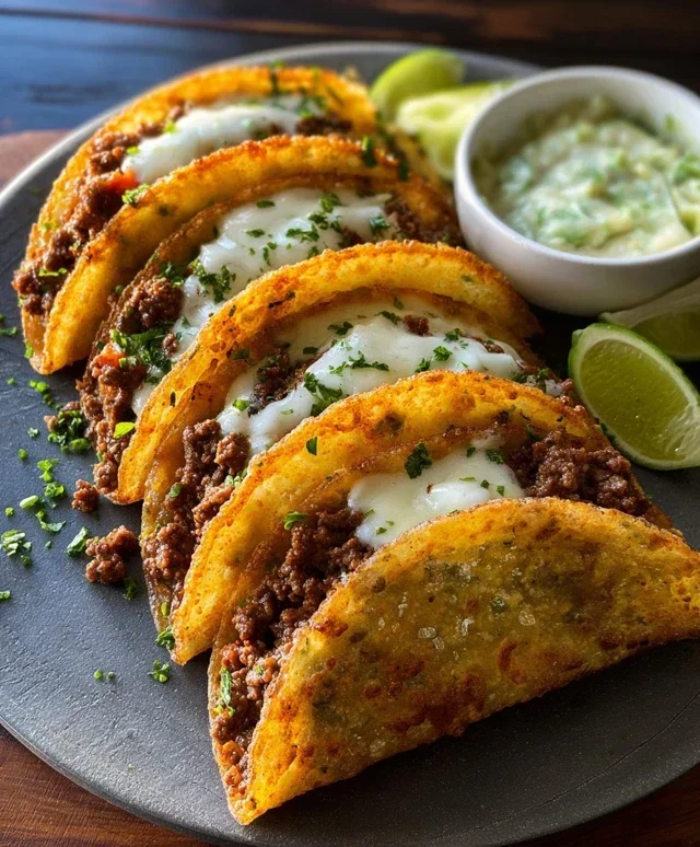 Crispy Ground Beef Tacos