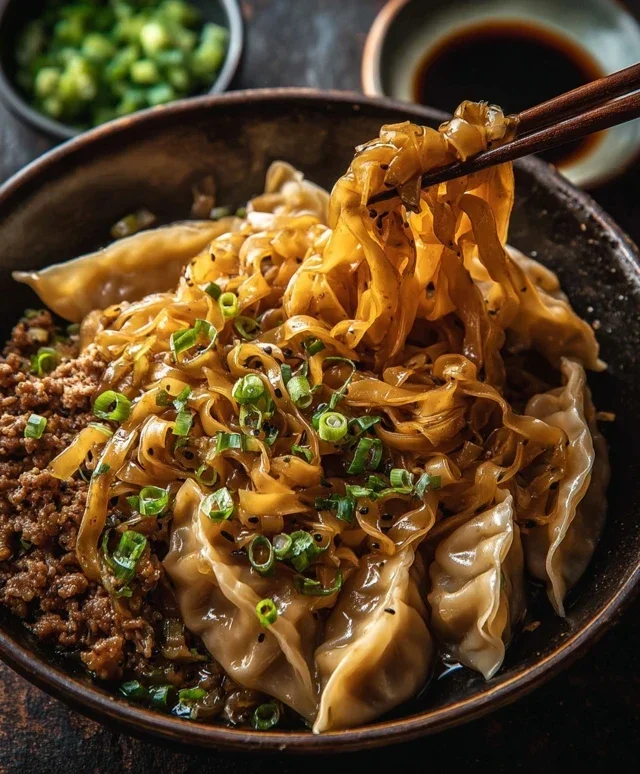 Potsticker Noodle Bowl