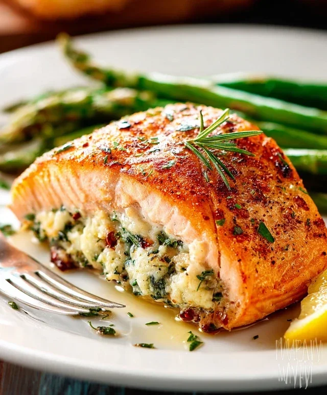 Stuffed Salmon