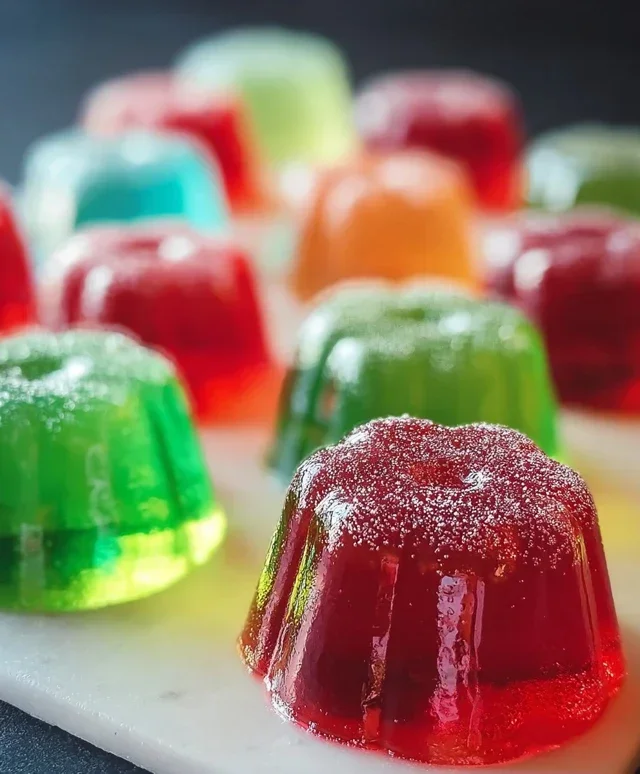 Boozy Jello Candy Melts