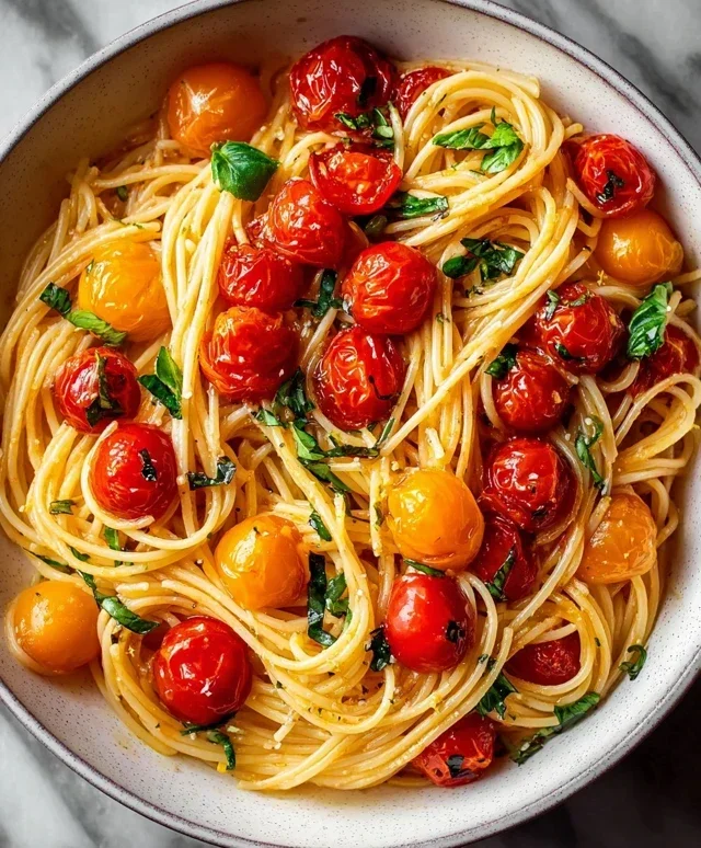 Cherry Tomato Pasta