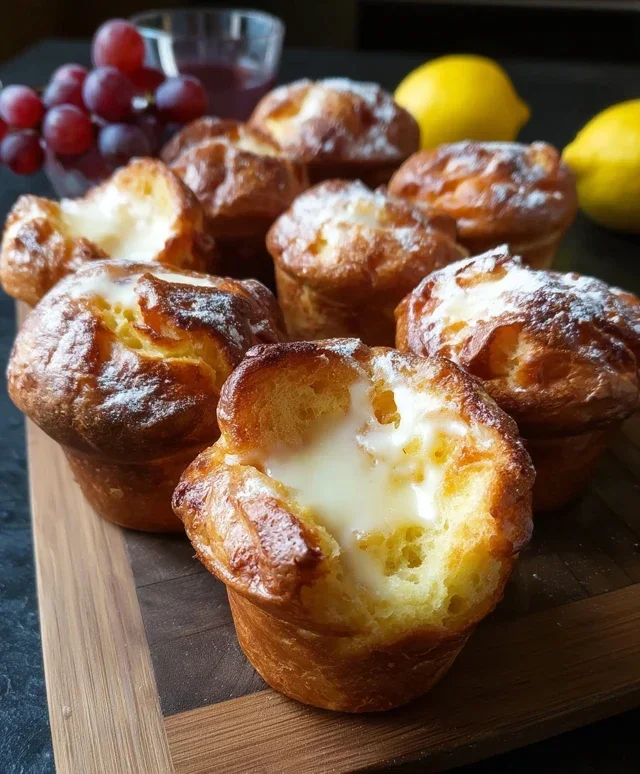Sparkling Grape Juicecas Portuguese Popovers