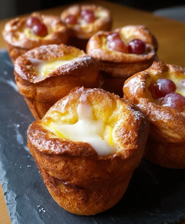 Sparkling Grape Juicecas Portuguese Popovers