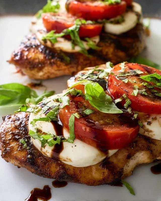 Grilled Chicken Caprese