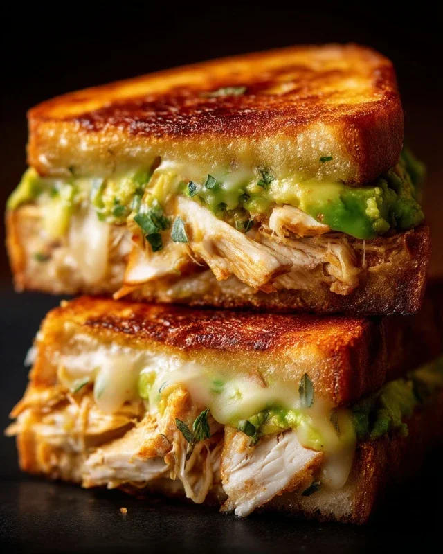 Chicken Avocado Melt Sandwich