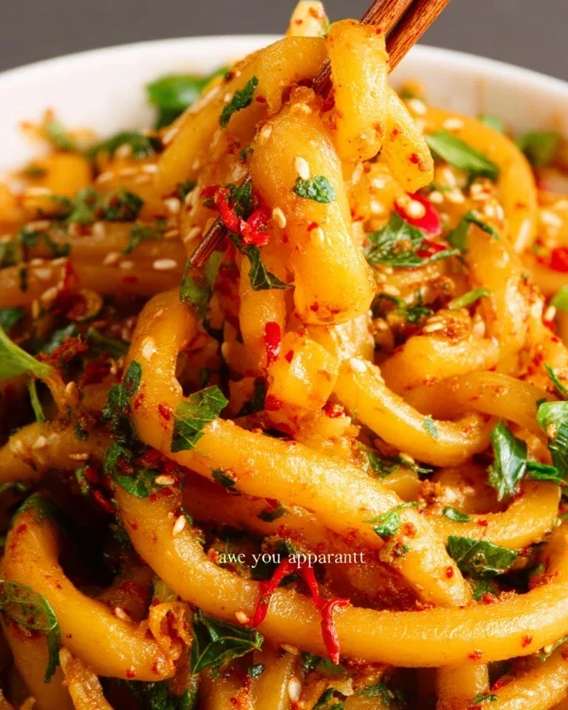 Spicy Potato Noodles