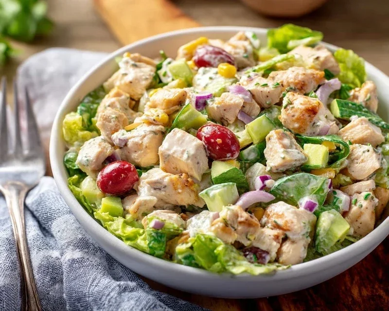 Healthy Ranch Chicken Salad
