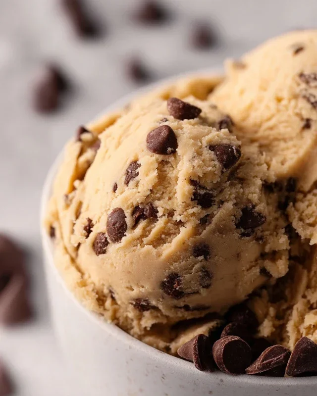 Edible Chocolate Chip Cookie Dough Recipe