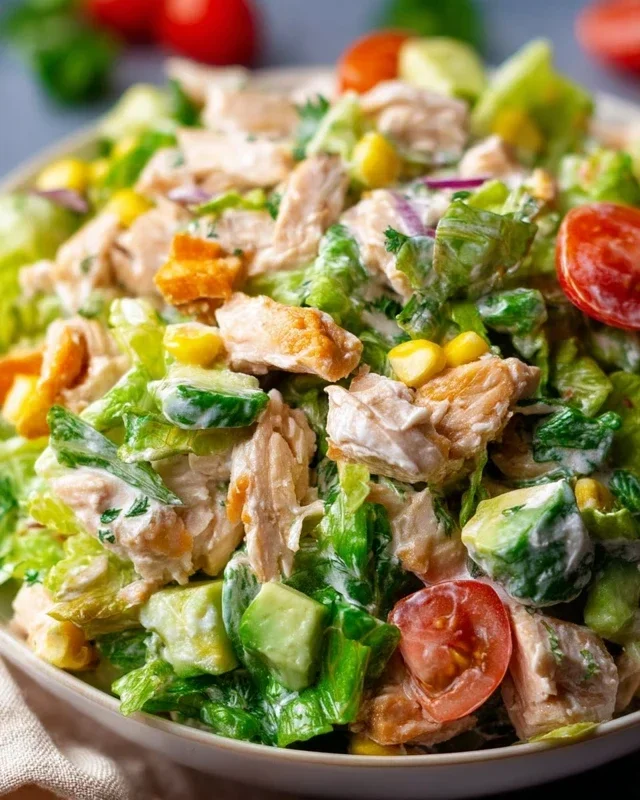 Healthy Ranch Chicken Salad