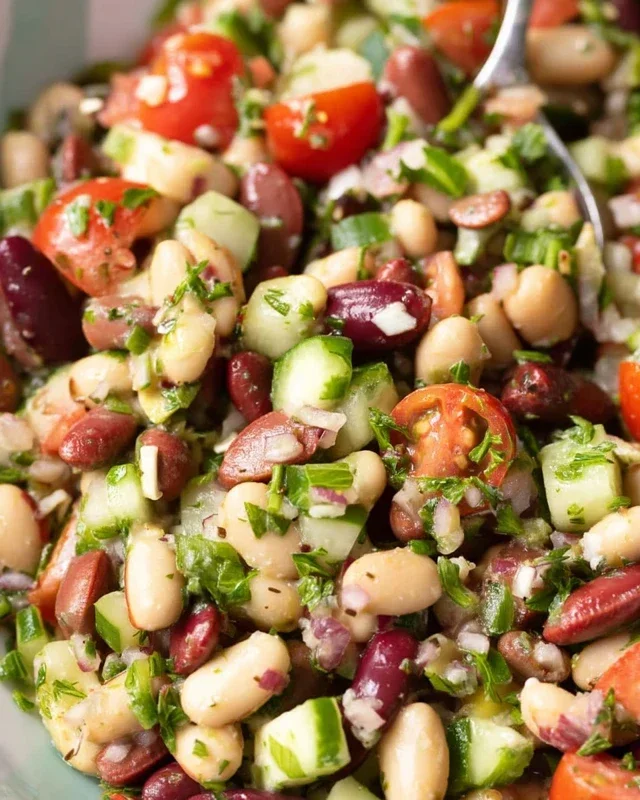 Mediterranean Bean Salad