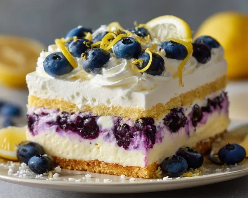 Mini Lemon Cakes With Lavender Glaze