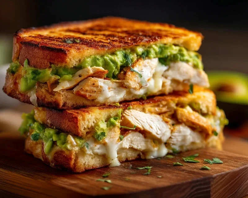 Chicken Avocado Melt Sandwich