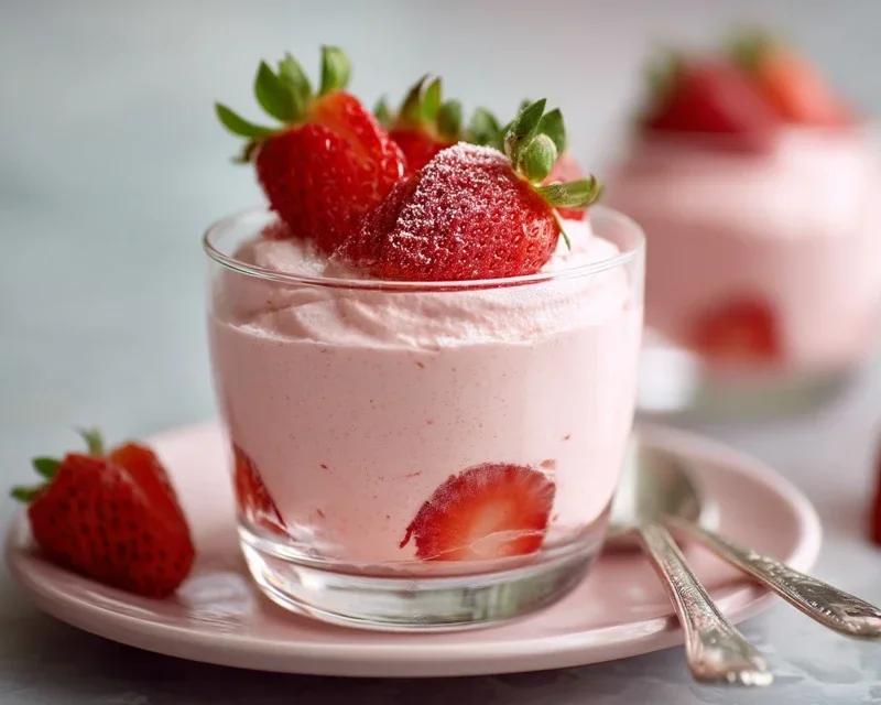 Strawberry Mousse