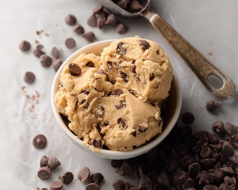 Edible Chocolate Chip Cookie Dough Recipe