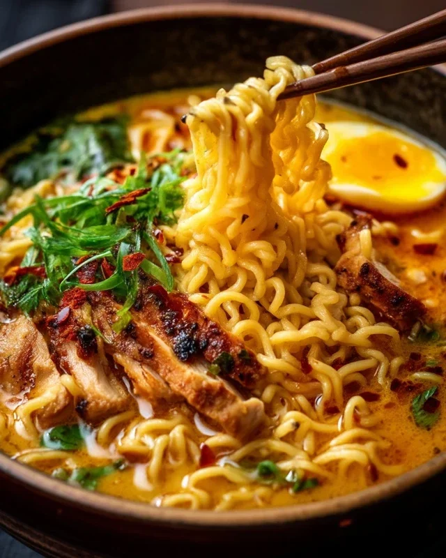 Creamy Garlic Chicken Ramen: An Incredible Ultimate Recipe