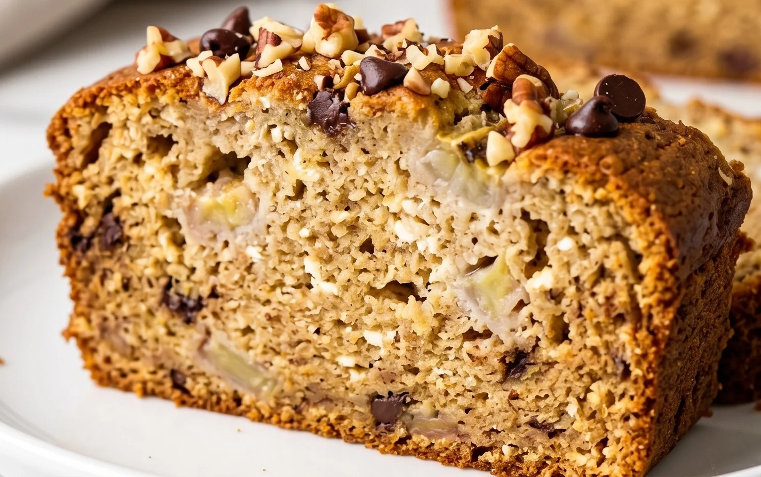 Cottage Cheese Banana Bread