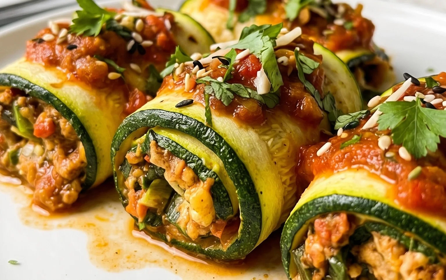 Vegan Zucchini Rollatini