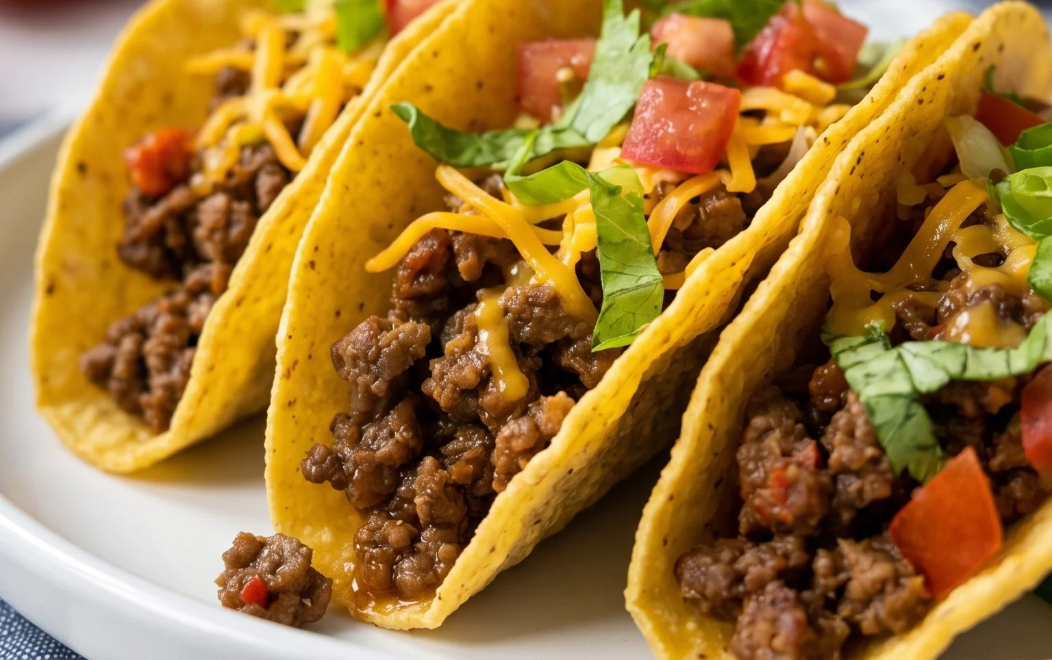 Crispy Ground Beef Tacos