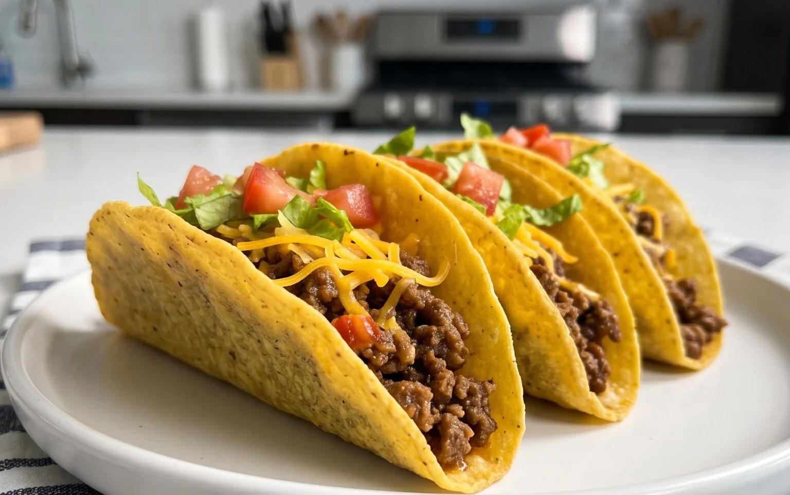 Crispy Ground Beef Tacos