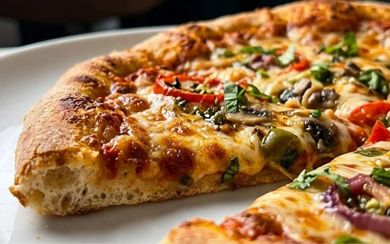 An excellent No Yeast Pizza Dough - quick easy homemade pizza!