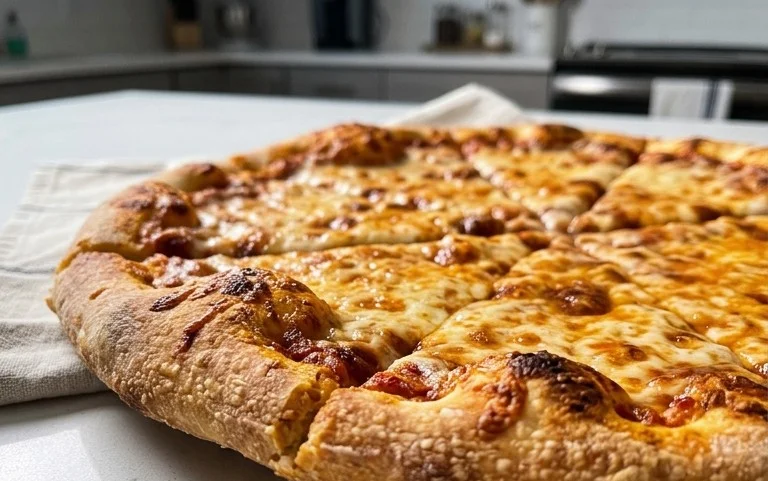 An excellent No Yeast Pizza Dough - quick easy homemade pizza!