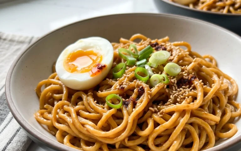 Easy Saucy Ramen Noodles