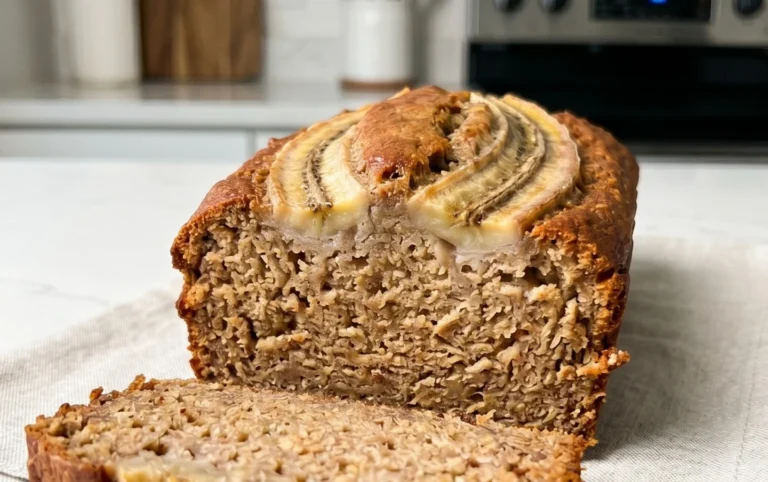 Healthy 5-Ingredient Flourless Banana Bread