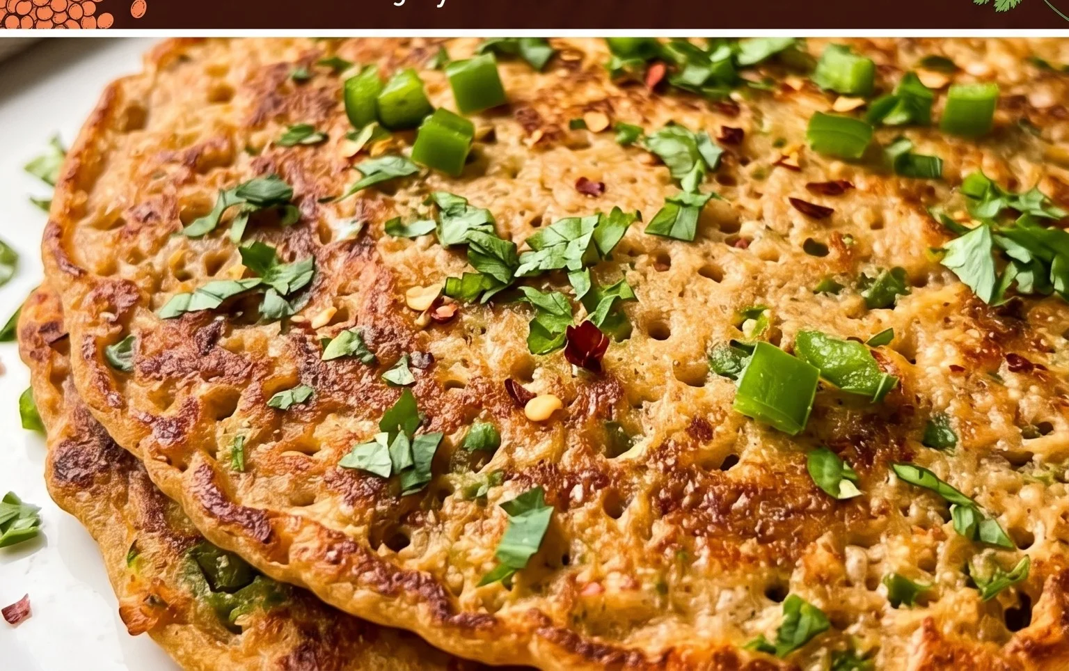 Masoor Dal Chilla | Savory Red Lentil Pancakes