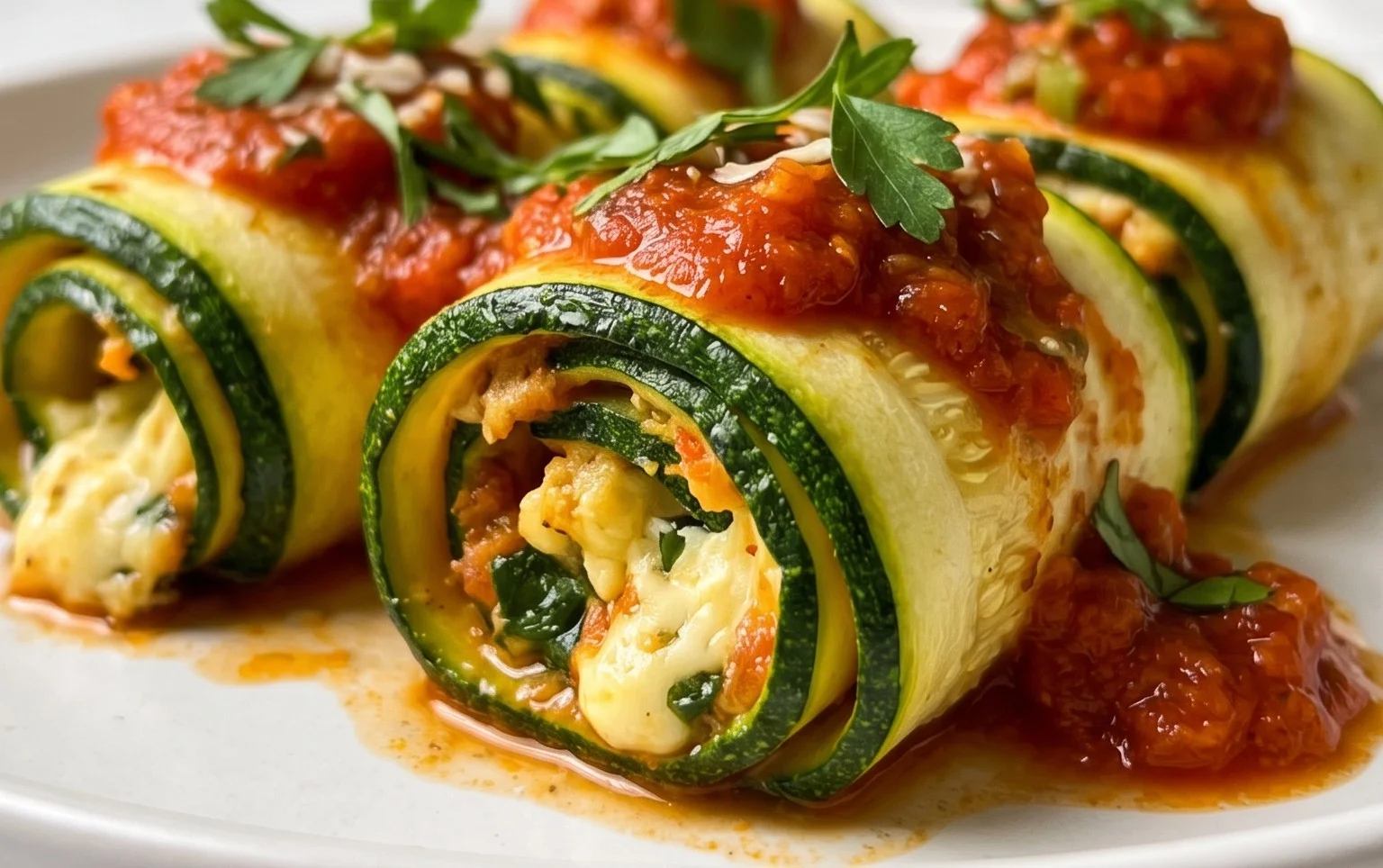 Vegan Zucchini Rollatini