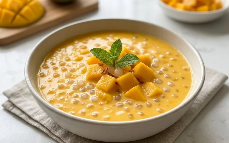 Creamy Mango Sago