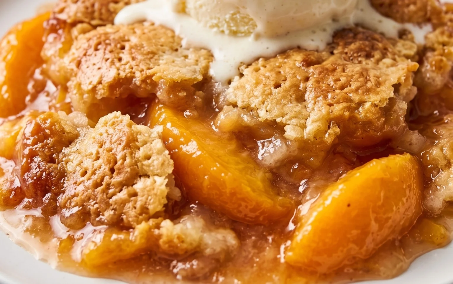 Fresh Peach Cobbler