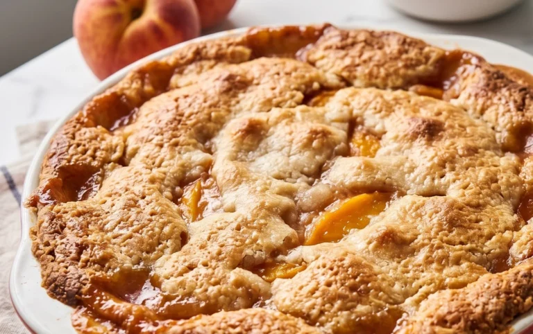 Fresh Peach Cobbler