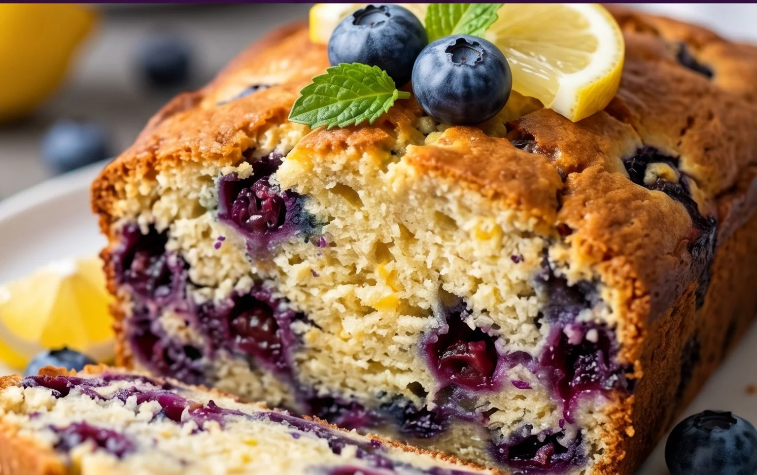 Blueberry and Lemon Loaf