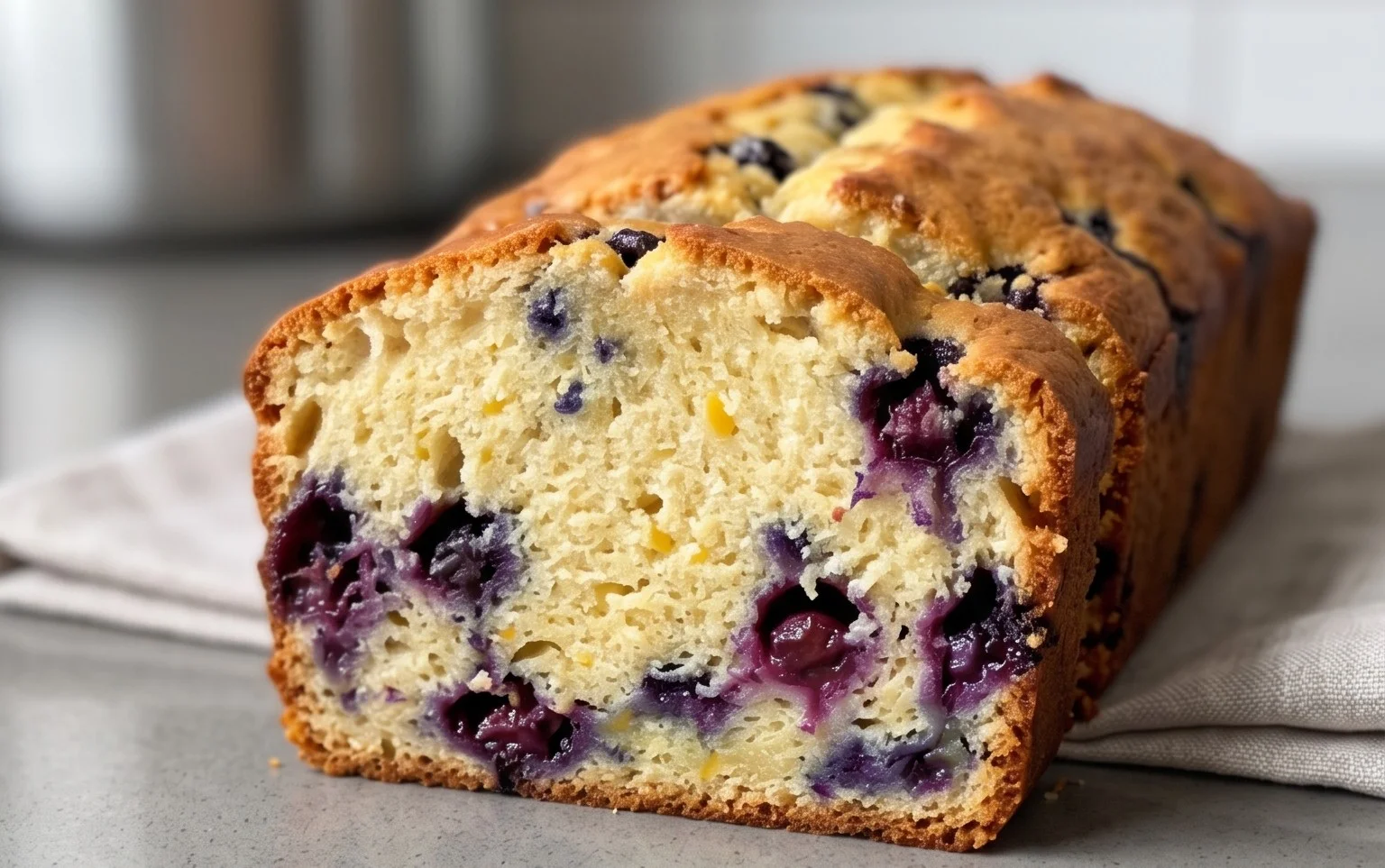 Blueberry and Lemon Loaf