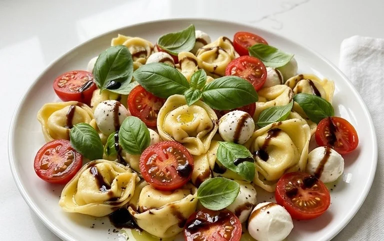 Tortellini Caprese Salad